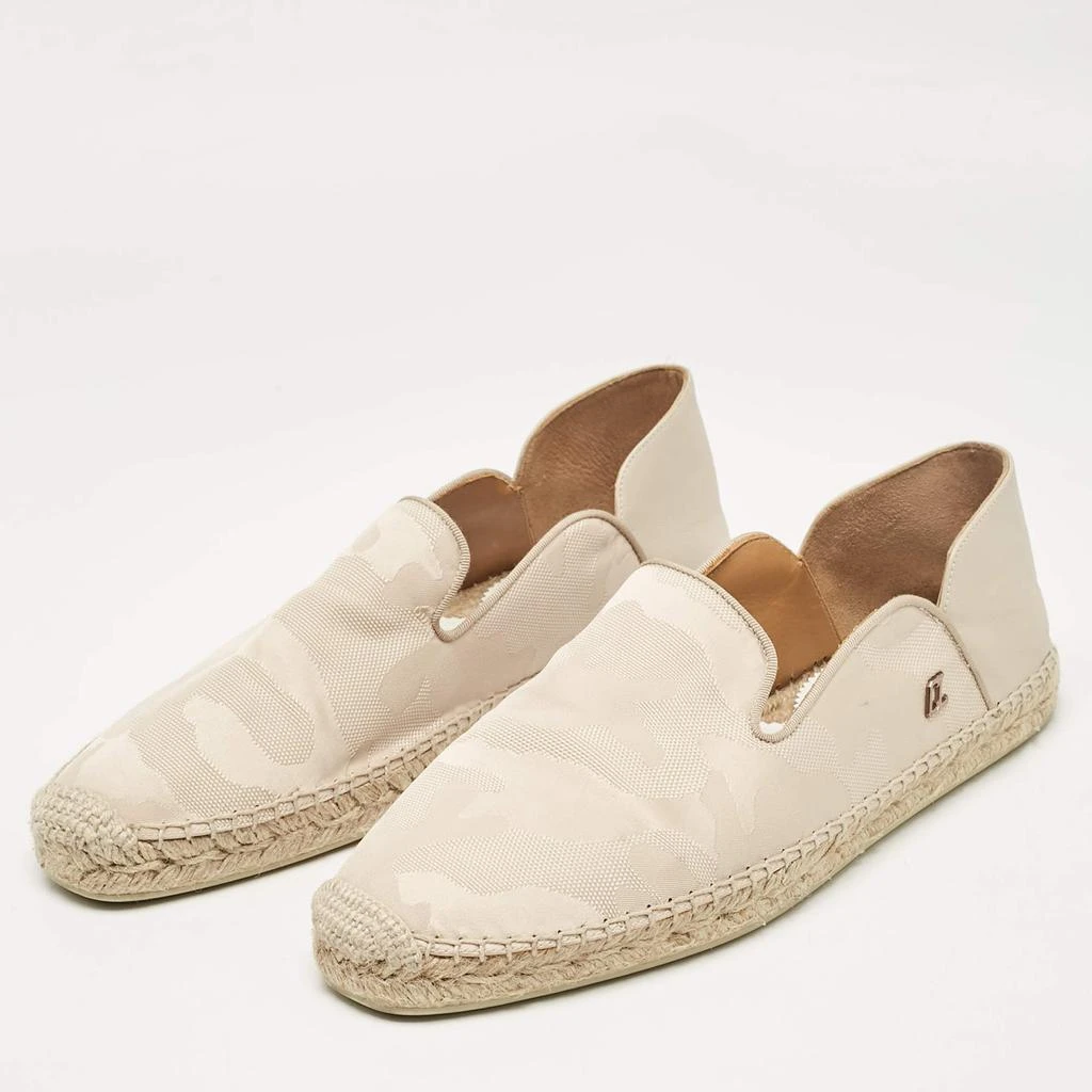 商品[二手商品] Christian Louboutin|Christian Louboutin Beige Camouflage Canvas and Leather Espadon Espadrilles Size 42,价格¥2156,第2张图片详细描述