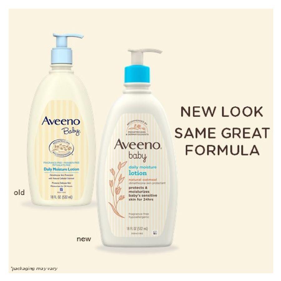 商品Aveeno|婴儿日常滋润无香身体乳,价格¥96,第4张图片详细描述