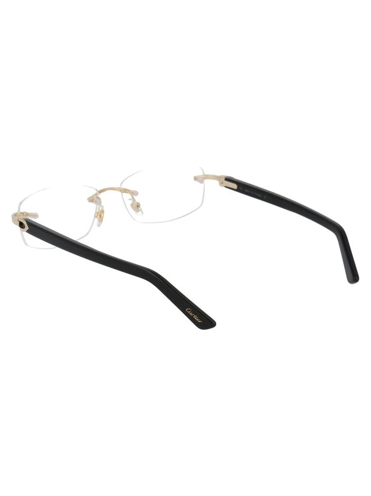 商品Cartier|Cartier Rimless Rectangular Frame Glasses,价格¥6569,第4张图片详细描述