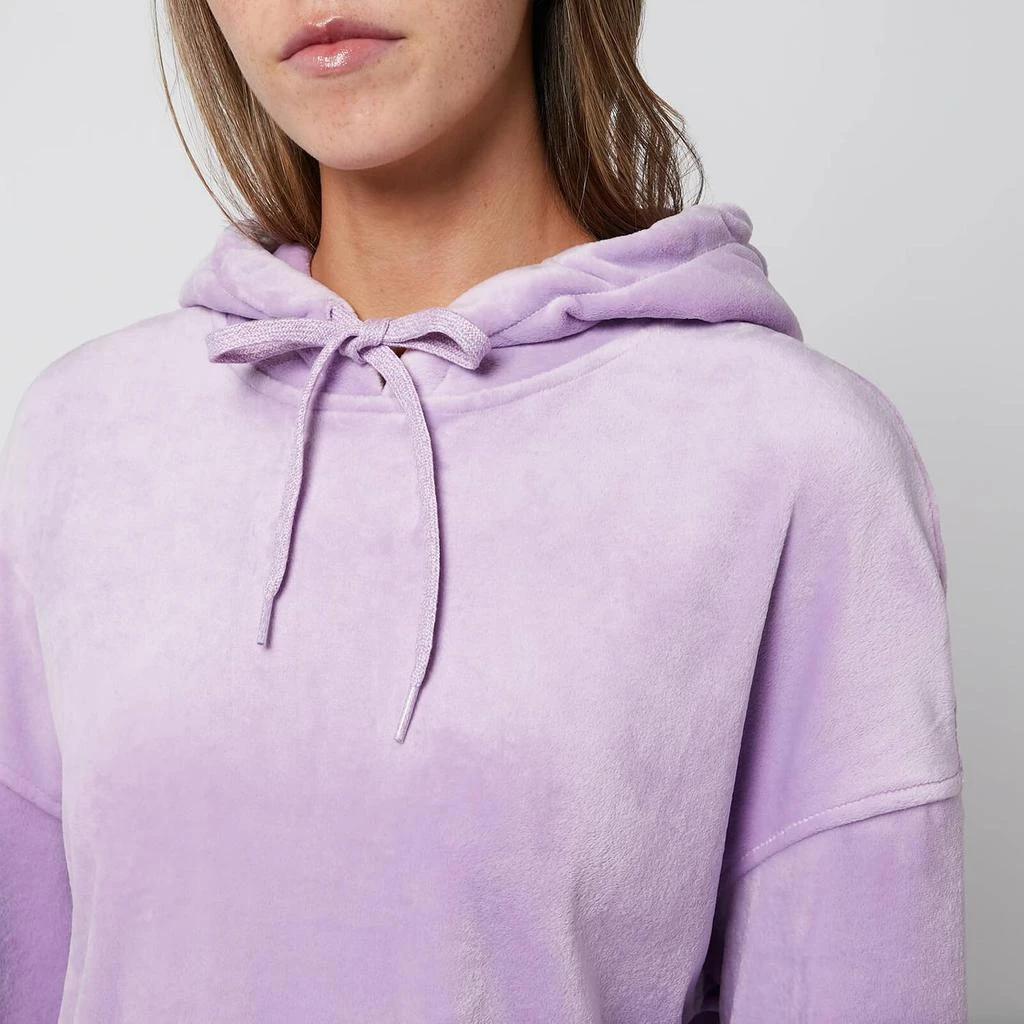 商品UGG|UGG Women's Belden Velvet Hoodie - Purple Lake,价格¥115,第4张图片详细描述