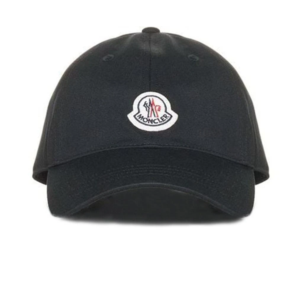 商品Moncler|Moncler Logo Baseball Black Cap,价格¥1699,第1张图片