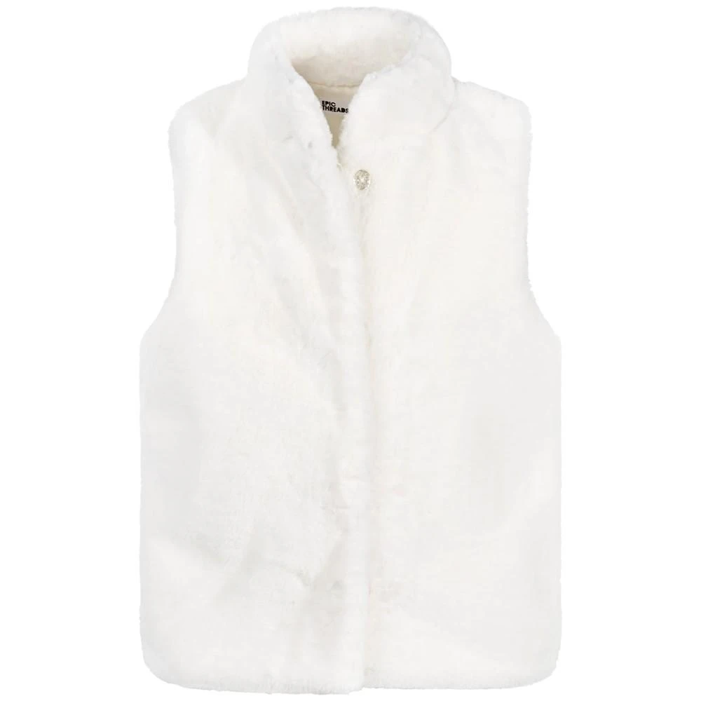 商品Epic Threads|Big Girls Faux Fur Vest, Created For Macy's,价格¥61,第1张图片