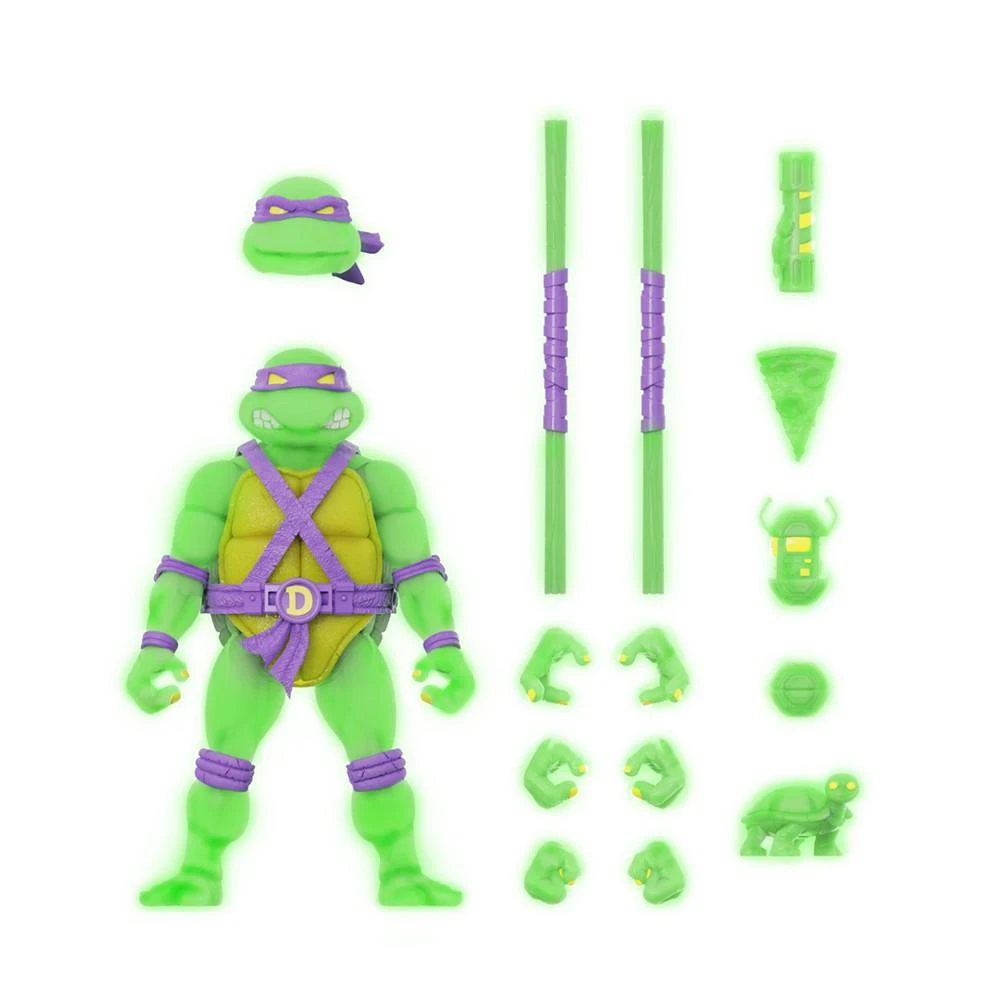 商品Super 7|Teenage Mutant Ninja Turtles Donatello Mutagen Ooze Glow 7" Ultimates, Action Figure,价格¥486,第1张图片