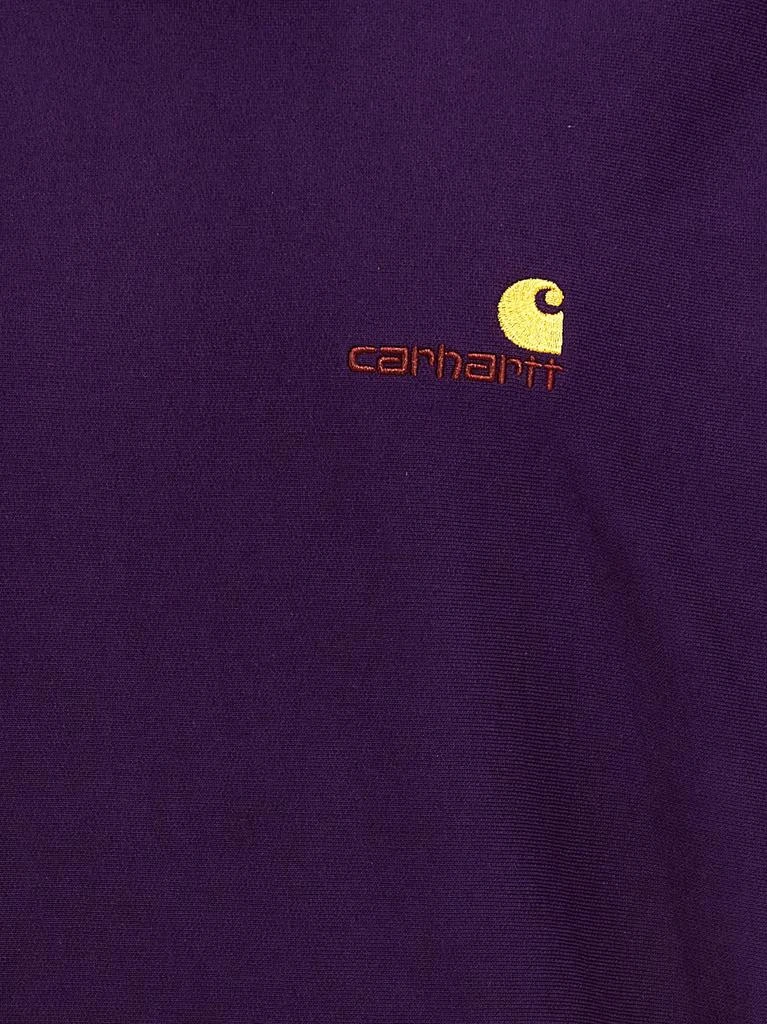商品Carhartt WIP|American Script Sweatshirt Purple,价格¥616,第4张图片详细描述