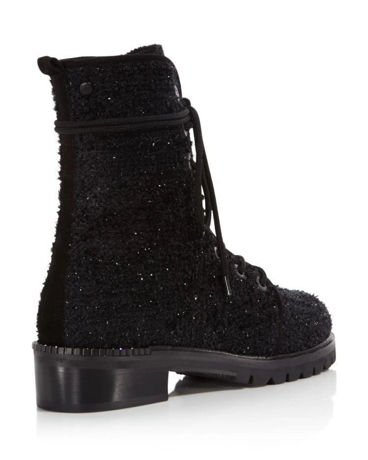 商品Stuart Weitzman|Metermaid Boucl&eacute; Combat Booties - 100% Exclusive,价格¥1790,第4张图片详细描述