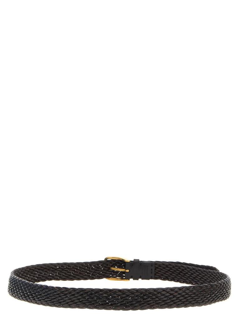 Brunello Cucinelli Brunello Cucinelli Braided Leather Belt