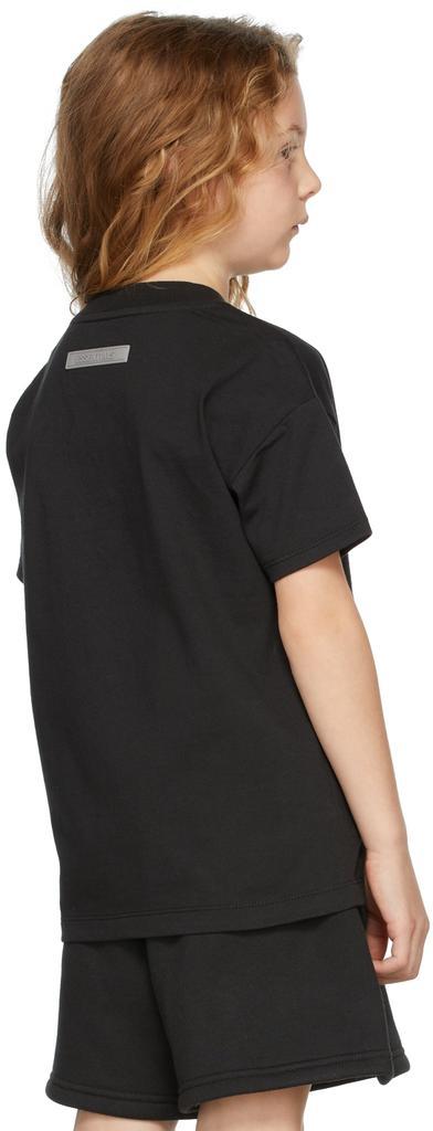 商品Essentials|Kids Black Jersey T-Shirt,价格¥179,第6张图片详细描述