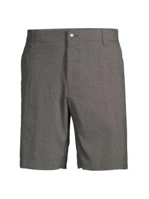 商品Callaway|Zig Zag Print Flat-Front Shorts,价格¥121,第3张图片详细描述