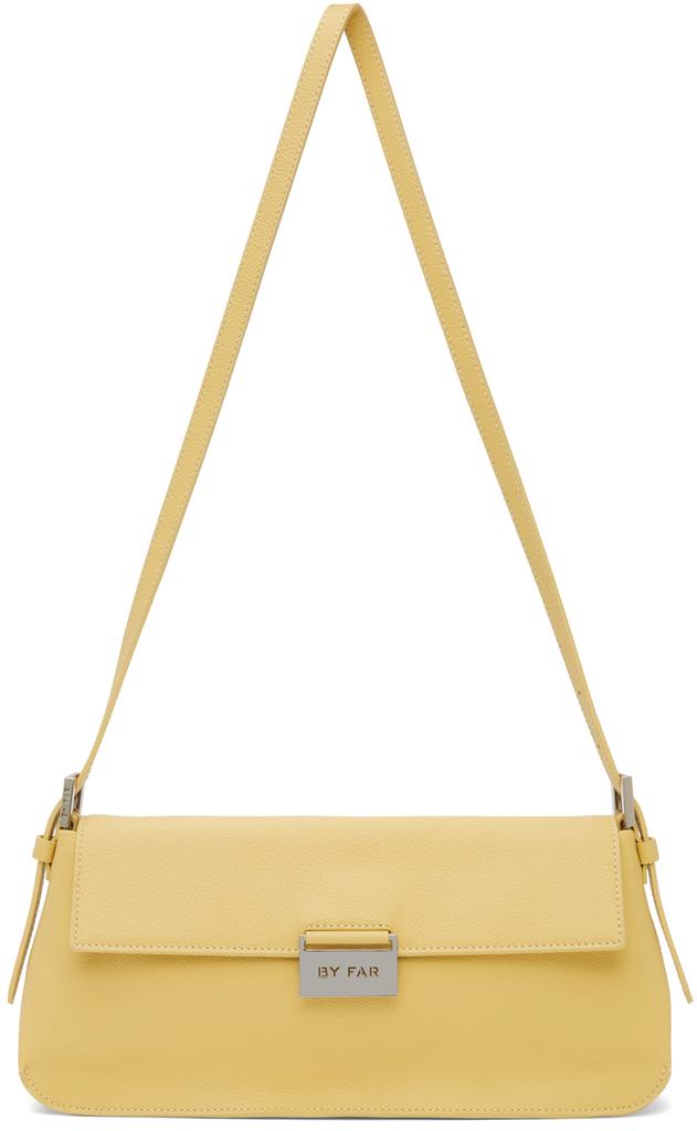 Yellow Grained Matilda Shoulder Bag商品第1张图片规格展示
