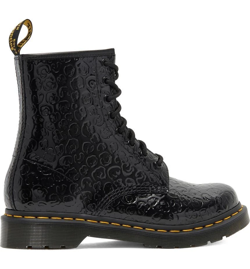 商品Dr. Martens|1460 Patent Leopard Embossed Boot,价格¥826,第3张图片详细描述