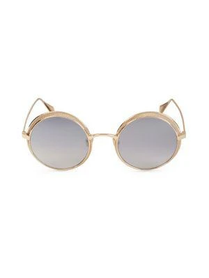 商品Omega|53MM Round Crown-Frame Sunglasses,价格¥1968,第1张图片