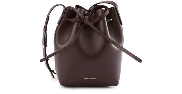 商品Mansur Gavriel|Calfskin leather mini 迷你牛皮水桶包,价格¥3914,第1张图片