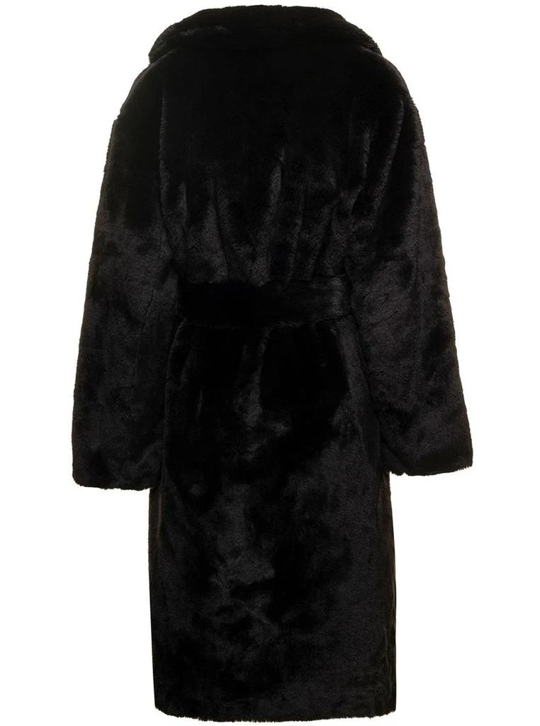 商品Apparis|'Fiona' Black Cropped Faux Fur Jacket Woman Apparis,价格¥2532,第2张图片详细描述