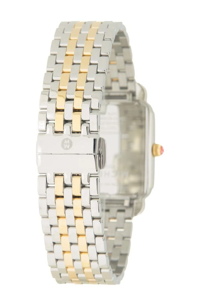商品Michele|Women's Deco II Mid Two-Tone 18K Gold Diamond Watch, 26mm - 0.45 ctw,价格¥12234,第2张图片详细描述