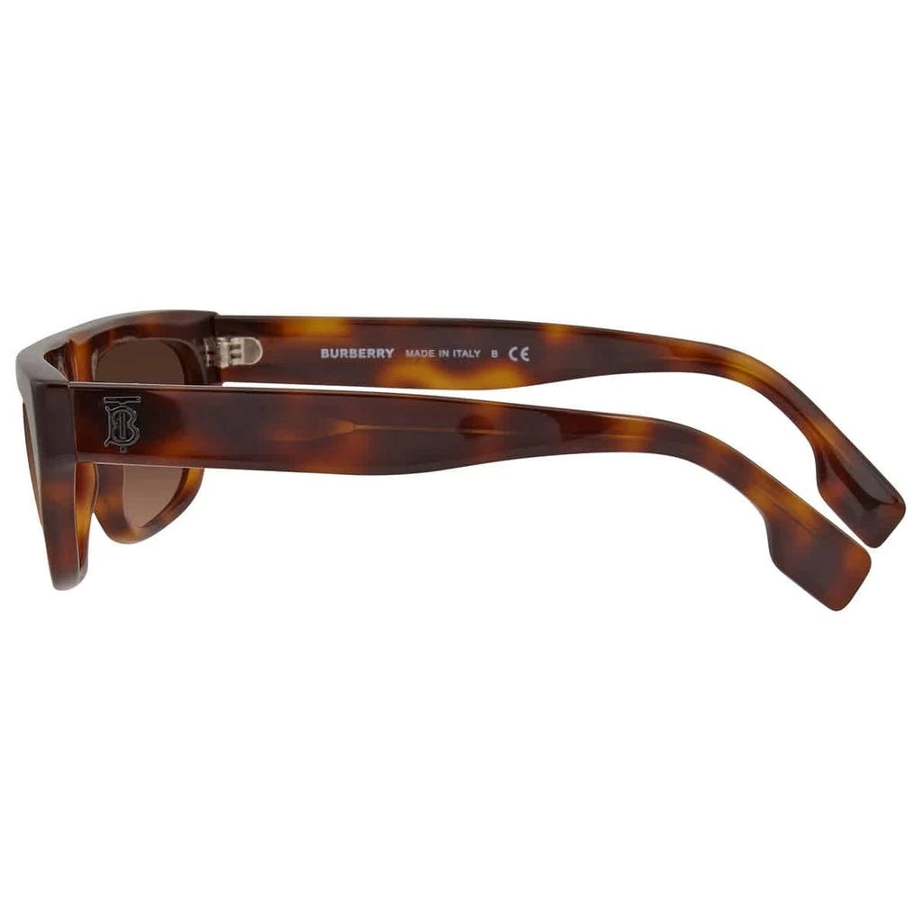 商品Burberry|Burberry Brown Grdient Rectangular Ladies Sunglasses BE4301 331613 57,价格¥625,第3张图片详细描述