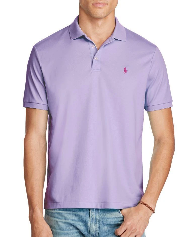 商品Ralph Lauren|Classic Fit Pima Cotton Polo Shirt,价格¥254,第1张图片