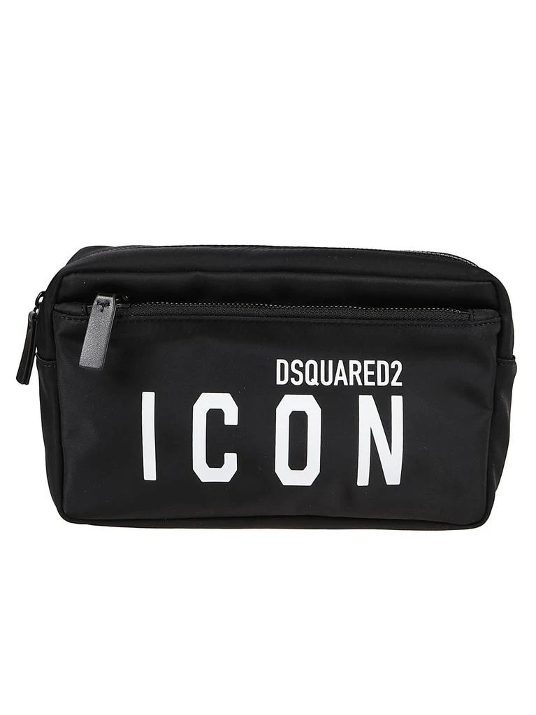 商品DSQUARED2|Dsquared2 Icon Logo Printed Toiletry Bag,价格¥1132,第1张图片