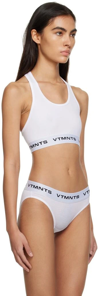 商品VTMNTS|White Logo Sport Bra,价格¥199,第2张图片详细描述