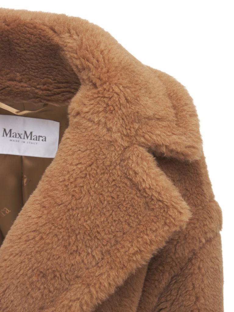 商品Max Mara|Teddy Camel & Silk Coat,价格¥29579,第6张图片详细描述