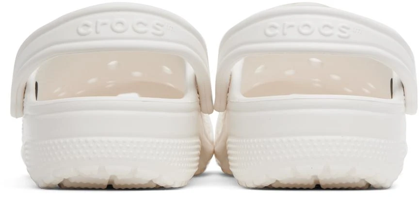 商品Crocs|White Classic Clogs,价格¥268,第2张图片详细描述