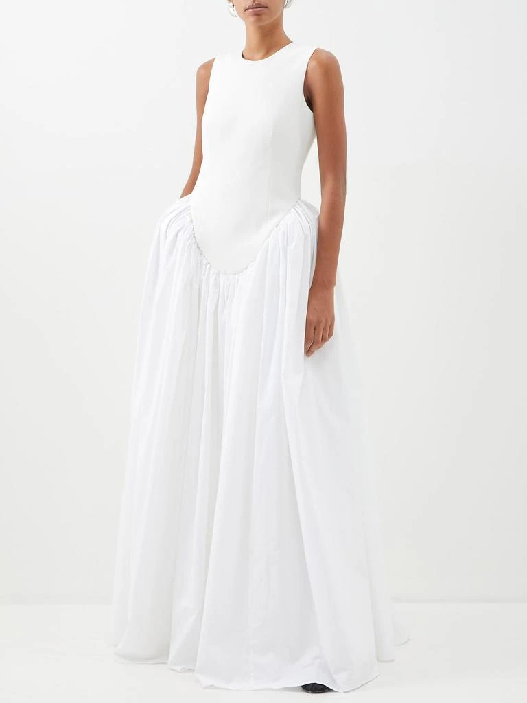 商品Ashlyn|Quinn cutout-back exaggerated-waist gown,价格¥7806,第5张图片详细描述