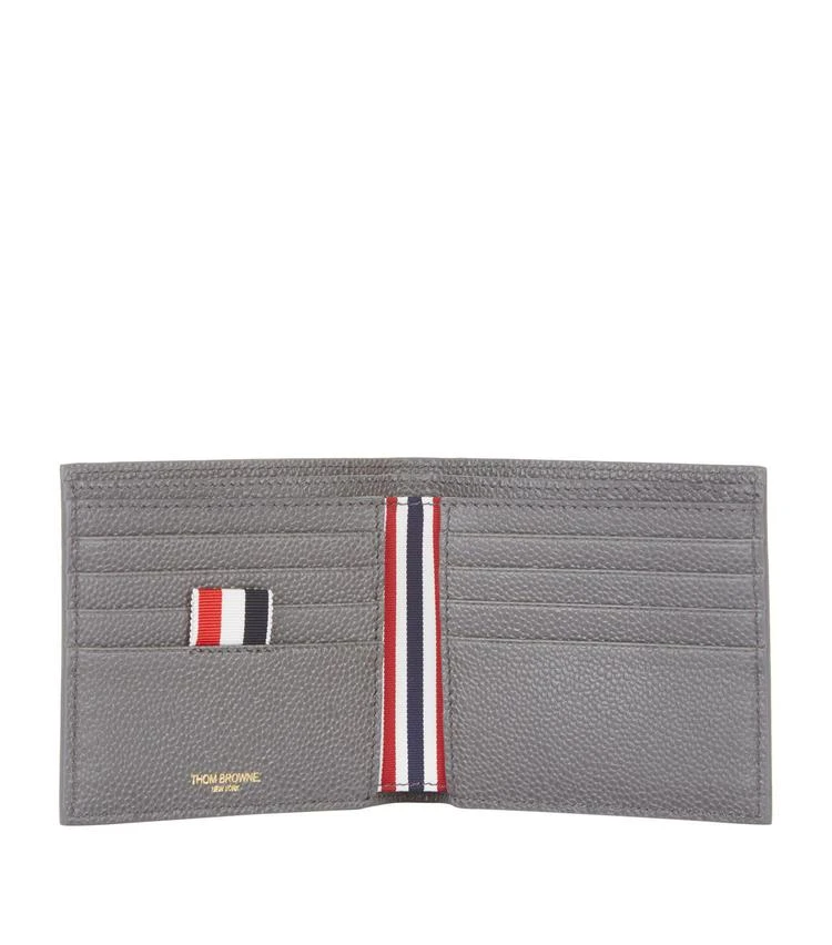 商品Thom Browne|Pebble Grain Stripe Bifold Wallet,价格¥4264,第2张图片详细描述