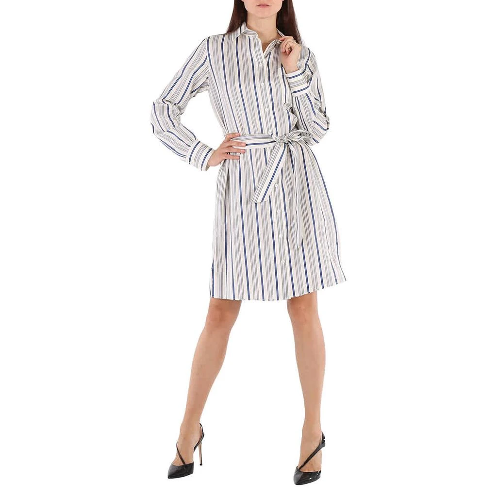 商品Burberry|Burberry Ladies Casual Striped Shirt Dress, Brand Size 10 (US Size 8),价格¥2195,第1张图片