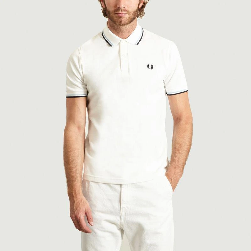 商品Fred Perry|M12 Polo White FRED PERRY,价格¥610,第1张图片