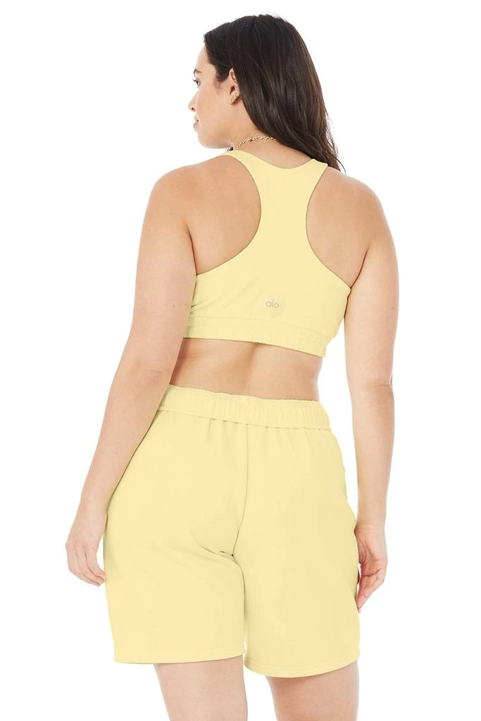 Scoop Neck Sweatshirt Bra - Buttercup 商品