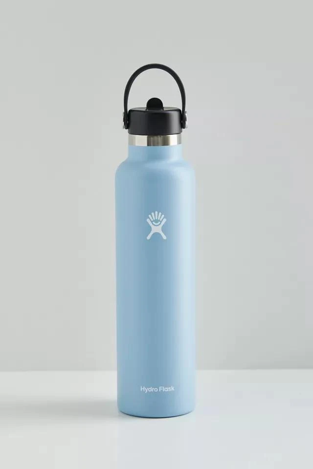 商品Hydro Flask|Hydro Flask Standard Mouth Flex Straw Cap 24oz Water Bottle,价格¥329,第1张图片