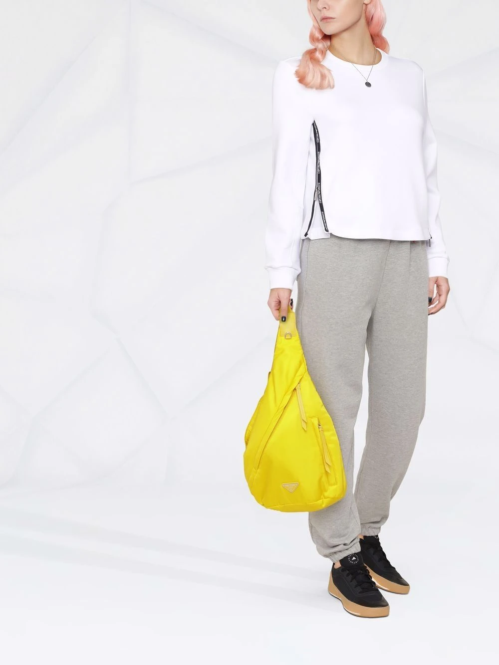 EMPORIO ARMANI 女白色女士卫衣/帽衫 3L2M6C1JHSZ0100 商品