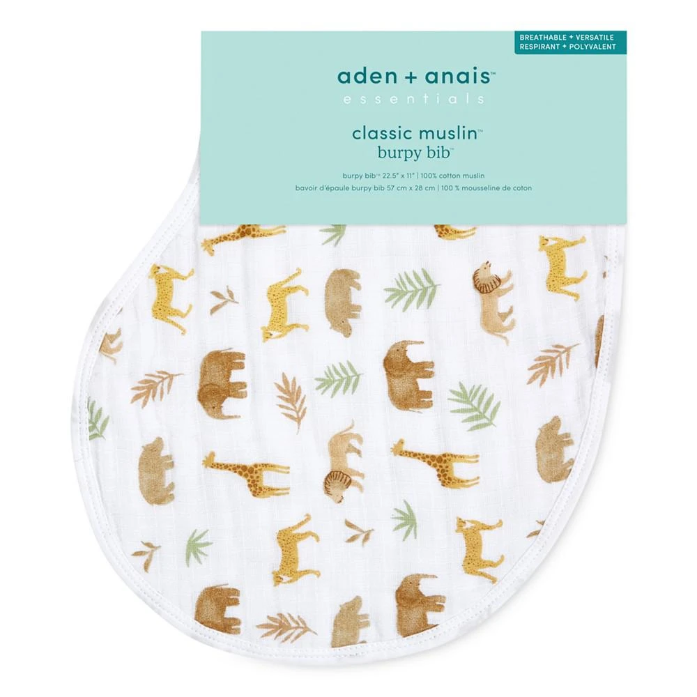 商品aden + anais|aden + anais Baby Boys or Baby Girls Tanzania Print Burpy Bib,价格¥81,第3张图片详细描述