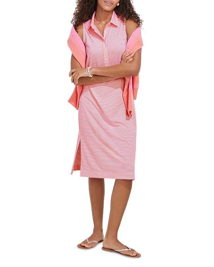 商品Vineyard Vines|Striped Midi Dress,价格¥410,第3张图片详细描述
