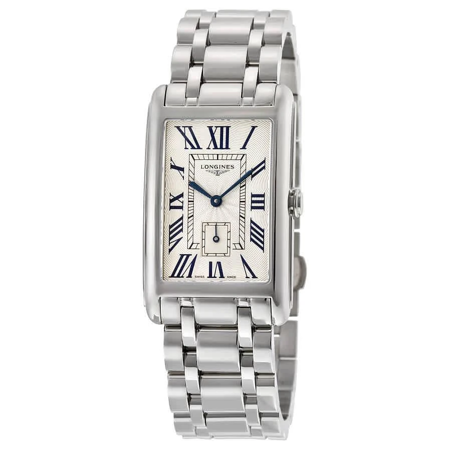 商品Longines|Dolcevita Silver Dial Stainless Steel Ladies Watch L57554716,价格¥7417,第1张图片