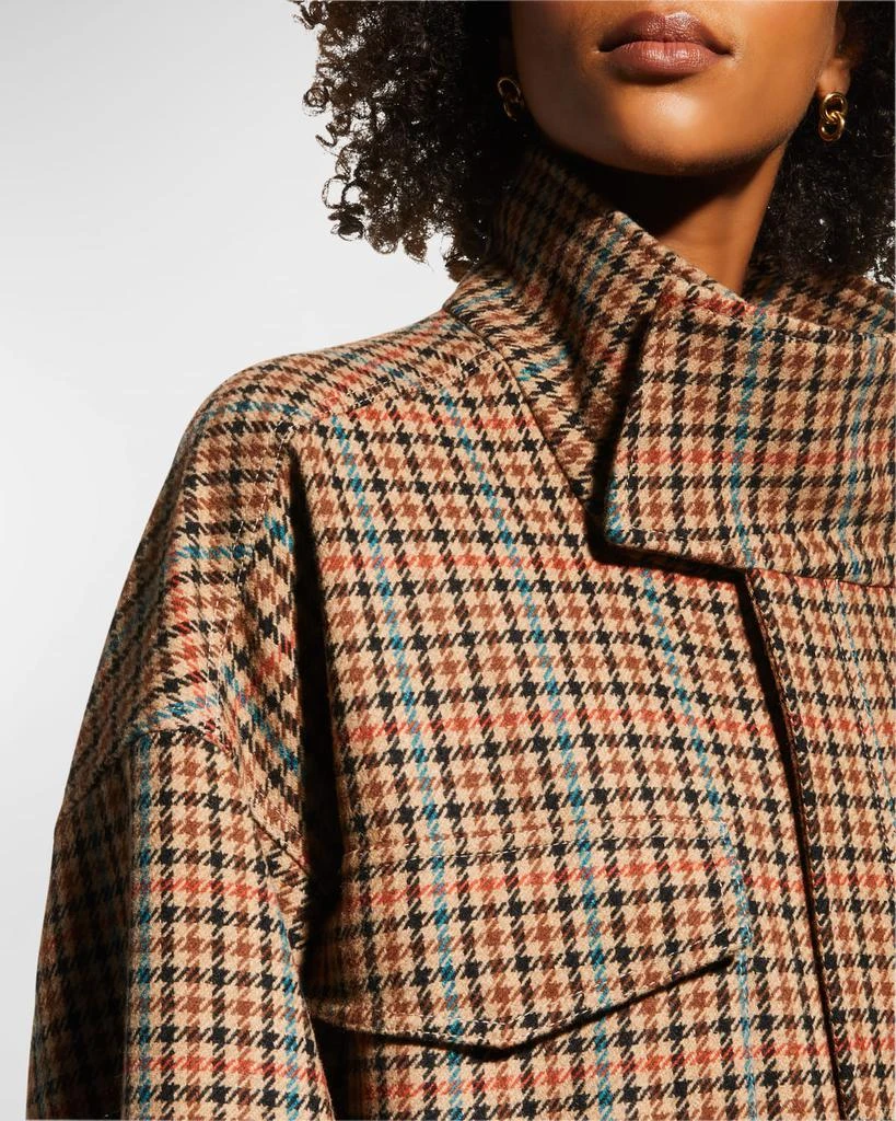 Micah Oversized Houndstooth Coat 商品