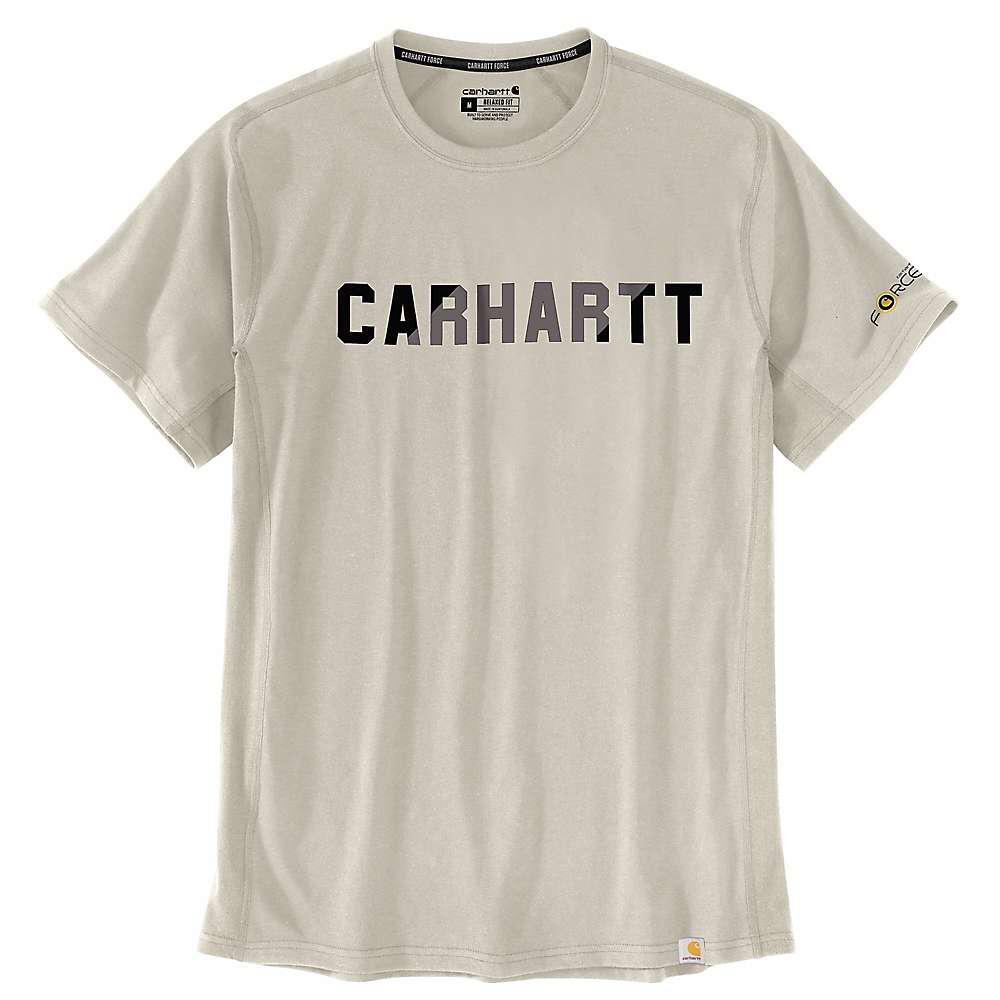 商品Carhartt|Men's Force Relaxed Fit Midweight SS Block Logo Graphic T-Shirt,价格¥140-¥155,第1张图片