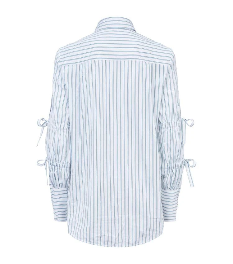 商品Victoria Beckham|Tie Sleeve Stripe Shirt 衬衫,价格¥2554,第2张图片详细描述