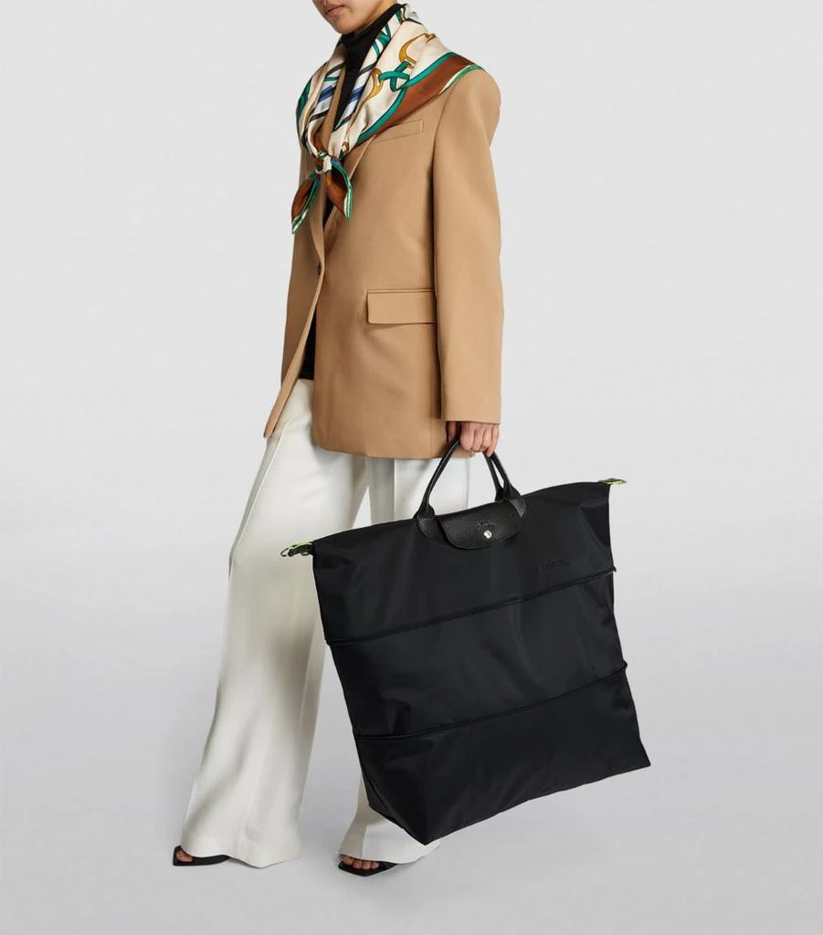 商品Longchamp|Le Pliage Green Expandable Travel Bag,价格¥1927,第5张图片详细描述