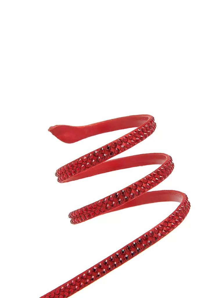 Cleo Crystal-Embellished Wrap Sandals 商品