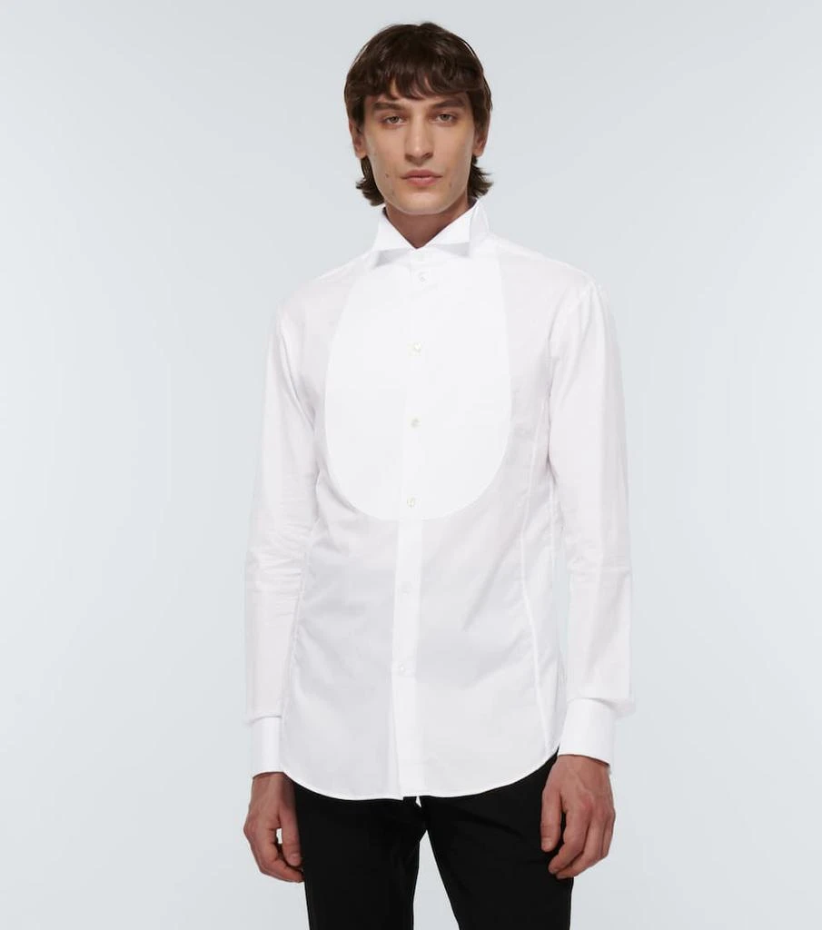 商品Giorgio Armani|正面围兜塔士多衬衫,价格¥2081,第3张图片详细描述