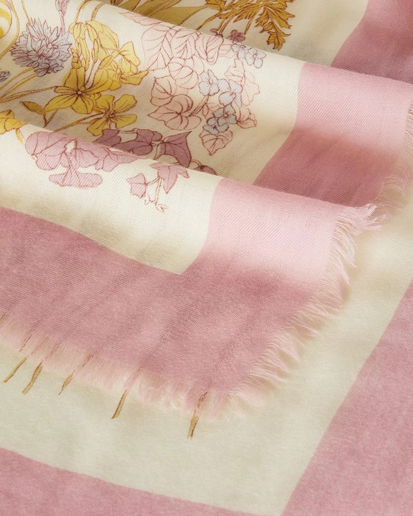 商品Loro Piana|Floral Wool Scarf,价格¥6894,第4张图片详细描述