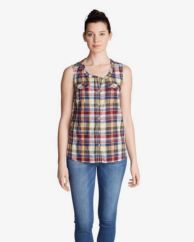 商品Eddie Bauer|Women&#39;s Packable Sleeveless Shirt,价格¥179,第1张图片