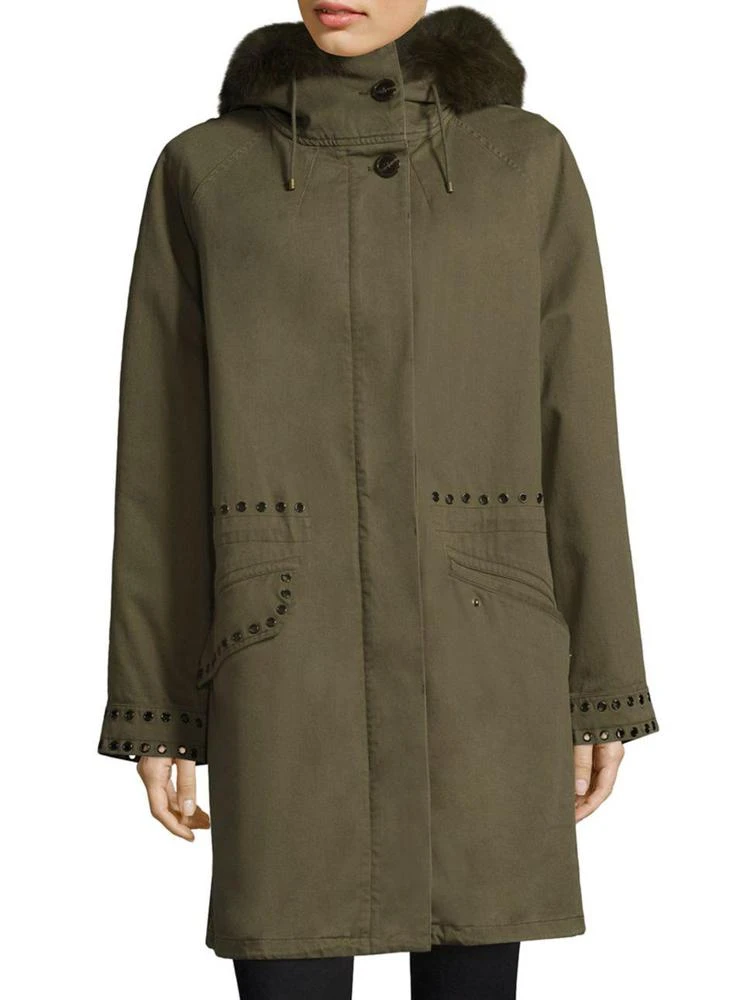 商品Yves Salomon|Classic Long Parka,价格¥5625,第4张图片详细描述