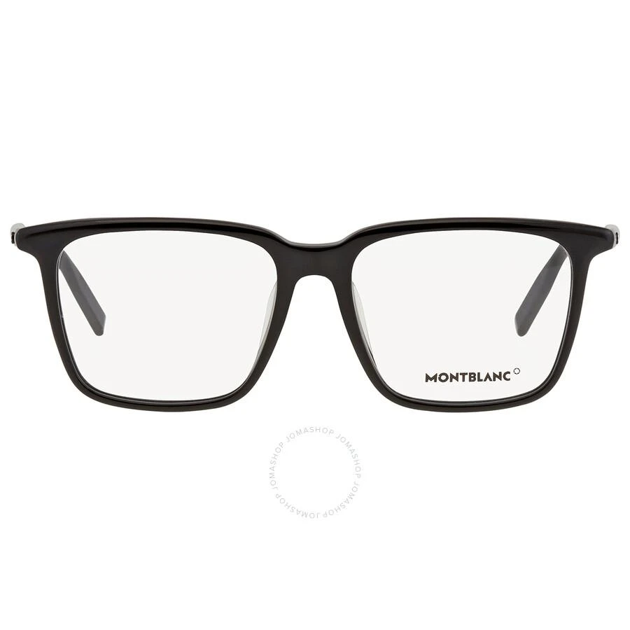 商品MontBlanc|Demo Square Men's Eyeglasses MB0011OA 001 54,价格¥1037,第2张图片详细描述