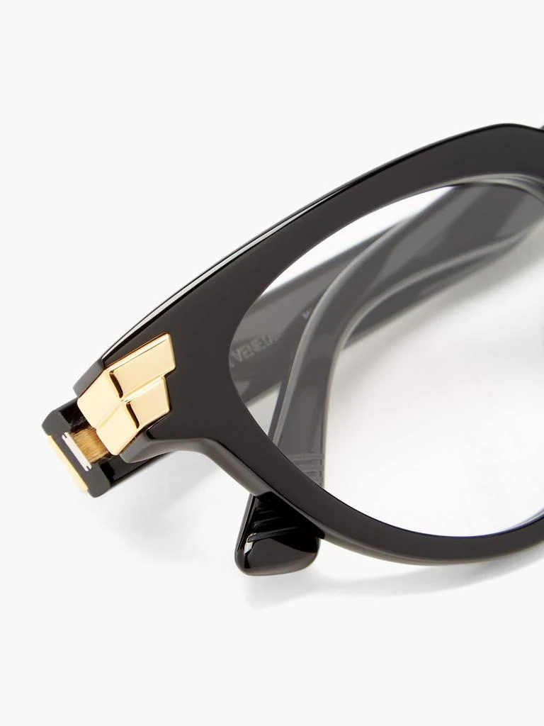 商品Bottega Veneta|Cat-eye acetate glasses,价格¥3190,第2张图片详细描述
