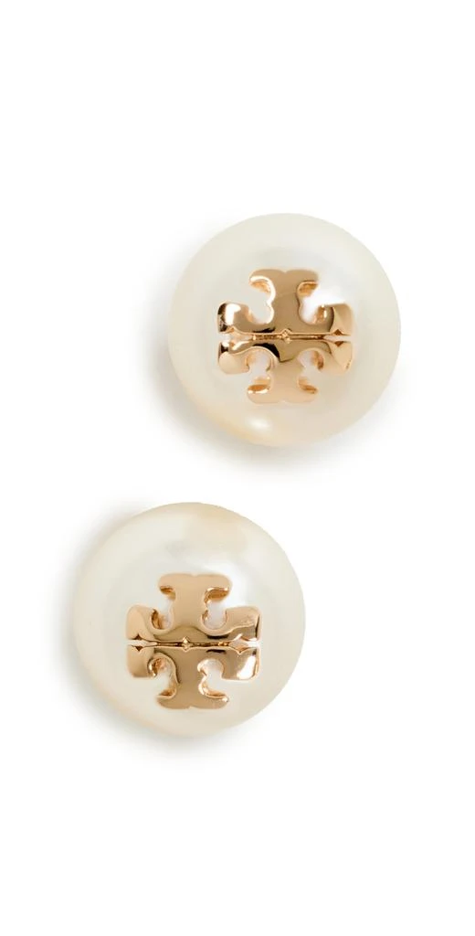 商品Tory Burch|Tory Burch 水晶珍珠耳钉,价格¥574,第1张图片