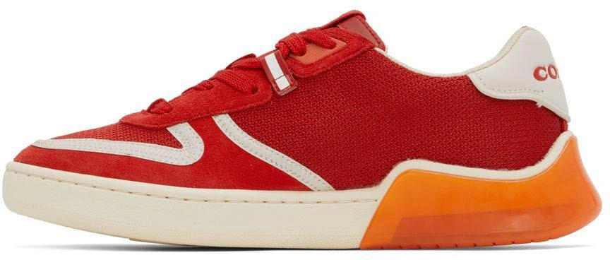 商品Coach|Red Citysole Court Sneakers,价格¥471,第3张图片详细描述