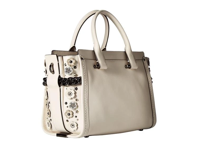 商品Coach|铬鞣皮革柳穗贴花COACH SWAGGER 27 手袋,价格¥3575,第2张图片详细描述