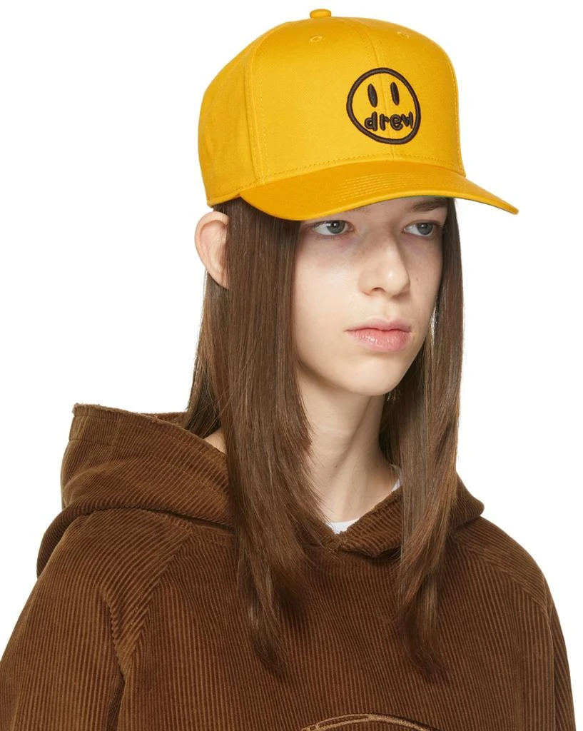 商品Drew House|SSENSE Exclusive Yellow Painted Mascot Cap,价格¥373,第2张图片详细描述