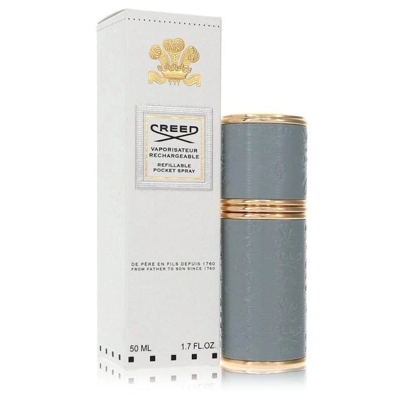 商品Creed|Refillable Pocket Spray by Creed Refillable Perfume Atomizer (Grey Unisex) 1.7 oz (Men),价格¥2867,第1张图片